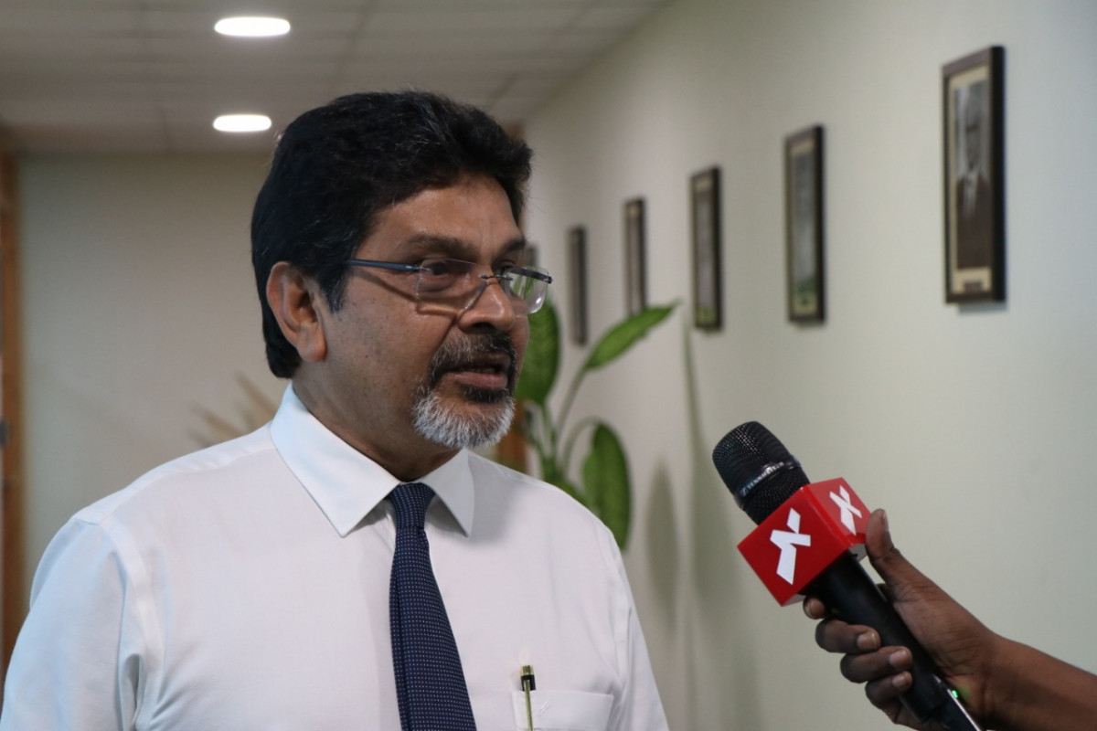 ފޮރިން ސެކެރެޓަރީ އަބްދުލްއަފޫރު މުހައްމަދު ރާއްޖެޓީވީއަށް މައުލޫމާތު ދެއްވަނީ