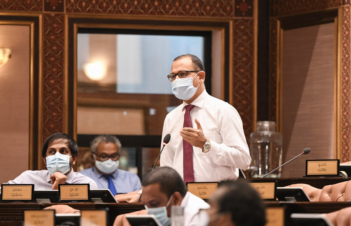 MP for the Maduvvari constituency Adam Shareef Umar, who also served as Minister of Defense and National Security under the Yameen administration