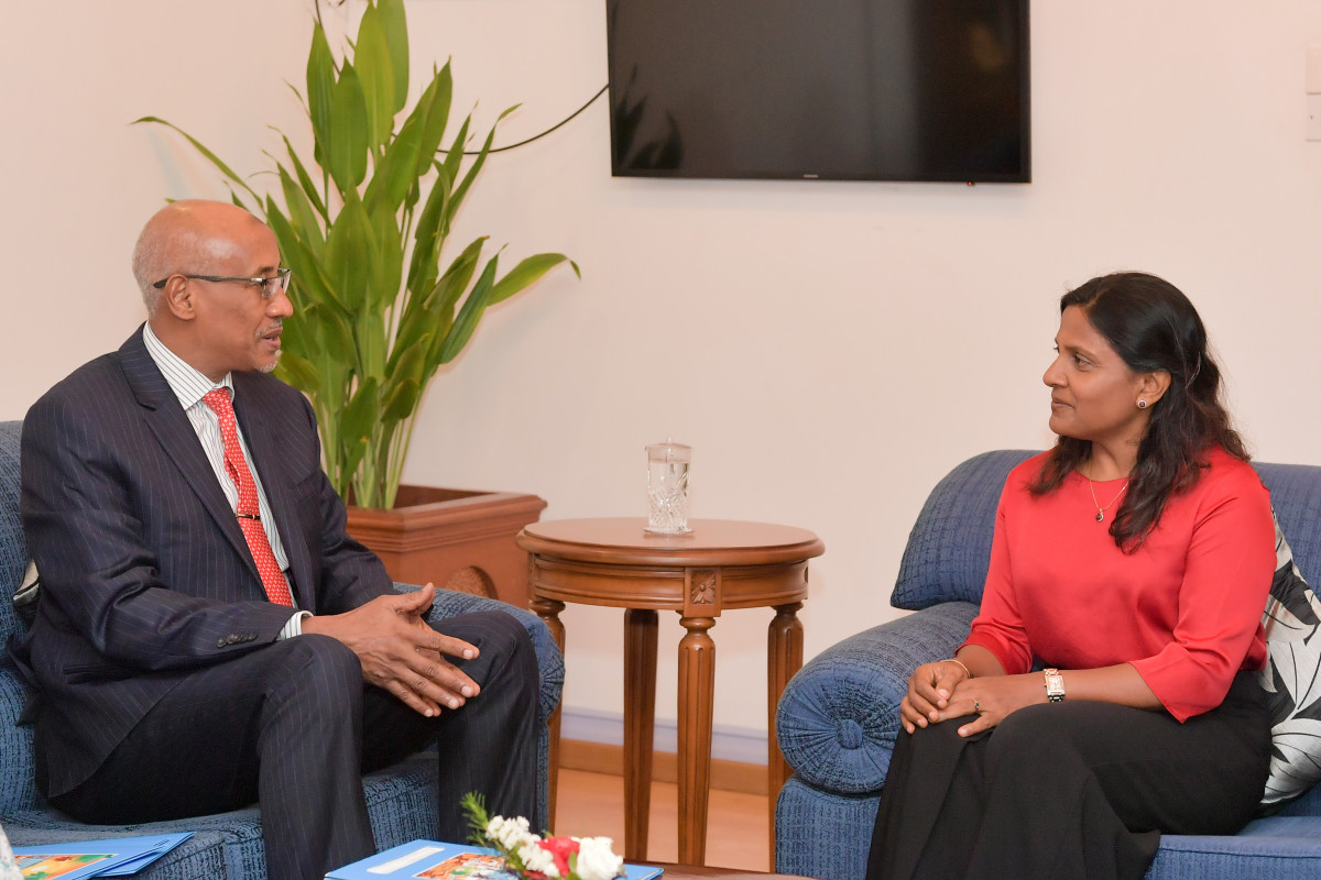 The meeting was held at the official resident of the President, Mulee’aage on Tuesday