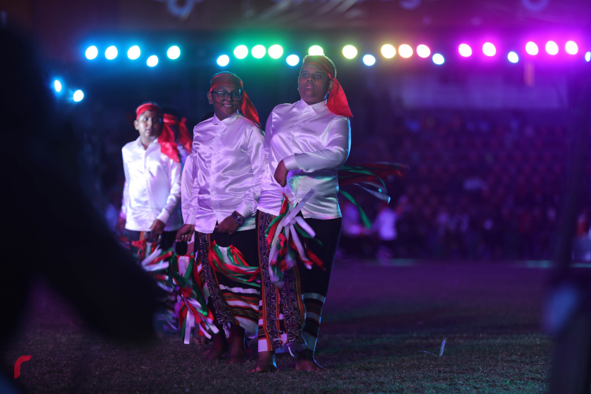 26 ޖުލައި 2019 --މިނިވަން ދުވަހުގެ ރަސްމީ ޕެރޭޑުގެ ހަރަކާތްތައް، ގަލޮޅު ދަނޑުގައި ބޭއްވި ޕެރޭޑް ޝަރަފްވެރި ކޮށްދެއްވީ ރައީސުލް ޖުމްހޫރިއްޔާ އިބްރާހިމް މުހައްމަދު ސޯލިހް-- ފޮޓޯ: ޝުއައިބް މުހައްމަދު