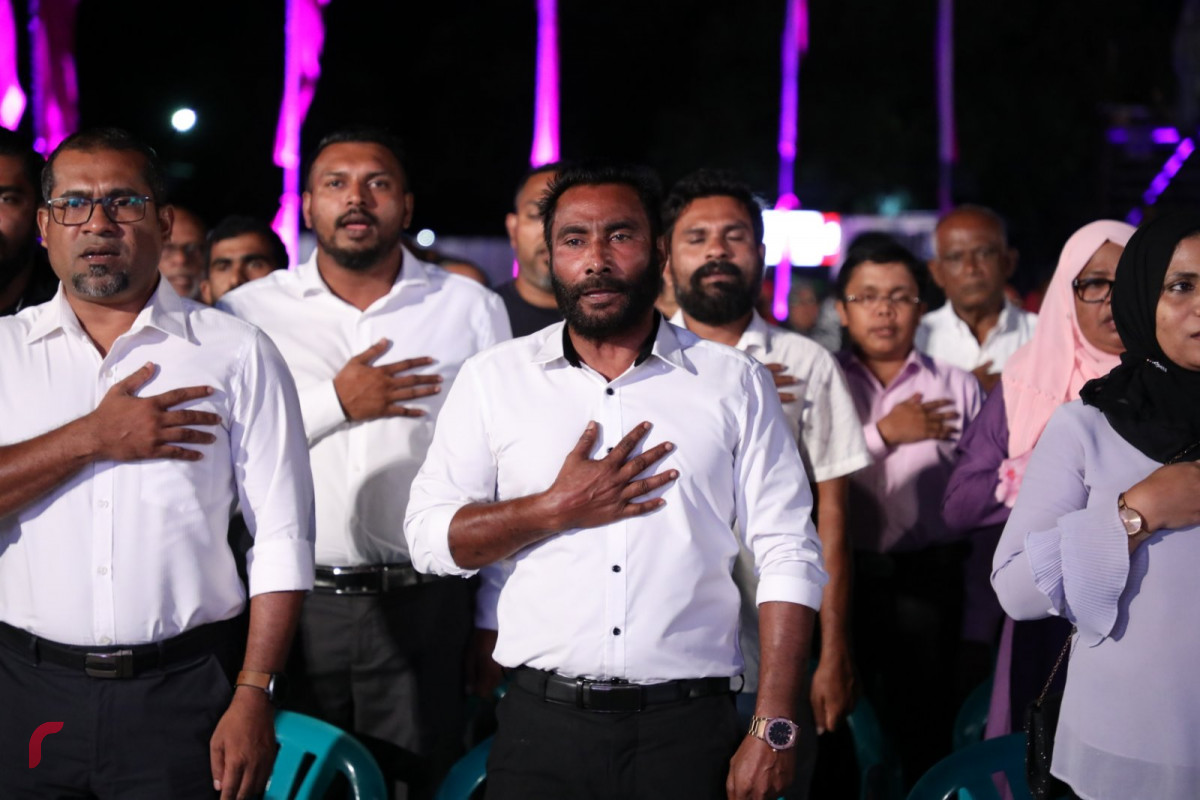 ޕީޕީއެމް ޕީއެންސީ އިން ގުޅިގެން ބޭއްވި ޖަލްސާގެ ތެރެއިން -- ފޮޓޯ : ޔޫސުފް ސޮފްވާން