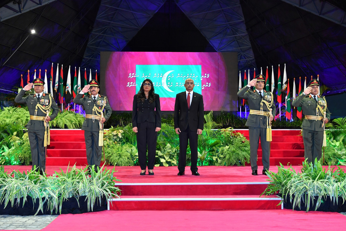 ނަސްރުގެ ދުވަސް ފާހަގަކުރުމަށް ބޭއްވި ރަސްމީ ޖަލްސާ -- ފޮޓޯ: ރައީސް އޮފީސް