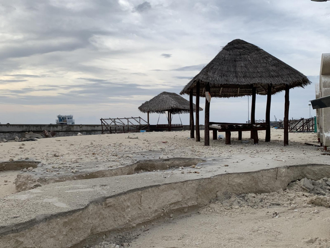 ރަސްފަންނުގެ ވެލިގަނޑު ކަނޑައިގެން ގޮސްފައި: މަރާމާތުކުރަން ބޮޑެތި ހަރަދުތަަކެއް ހިނގާނެކަމަށް މޭޔަރު ޝިފާ ވިދާޅުވި